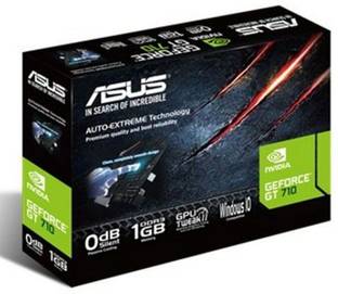 ASUS Geforce GT 710 DDR3 2 GB NVIDIA Chipset 64 bit 589 MHz Graphics Card