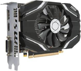 MSI GeForce GTX 1050 Ti 4G OC GDDR5 4 GB NVIDIA Chipset 128 bit 1455 MHz Graphics Card