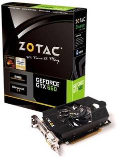 ZOTAC GTX 660 Synergy Edition DDR5 2 GB NVIDIA Chipset 192 bit 993 MHz Graphics Card