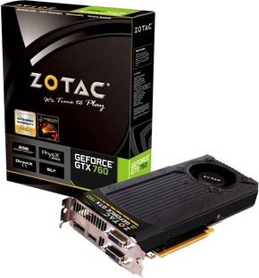 ZOTAC NVIDIA GeForce GTX 760 2GB Graphics Card