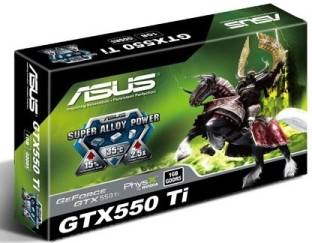 ASUS NVIDIA GeForce GTX 550 Ti 1 GB GDDR5 Graphics Card