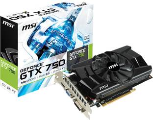 MSI NVIDIA N750-1GD5/OC 1 GB GDDR5 Graphics Card