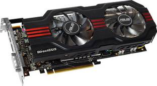 ASUS HD 7870 GDDR5 2 GB AMD/ATI Chipset 256 bit 1010 MHz Graphics Card