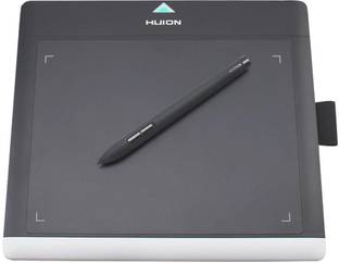 HUION HUION-02 680TF-Black Silver 8 x 6 inch Graphics Tablet Connectivity - USB