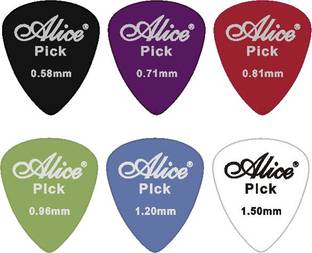 ALICE Smooth Nylon AP100E Guitar Pick