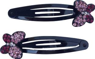 FURE Small Butterfly Rhinestone Tic Tac Clip