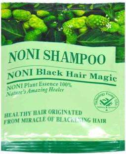 Noni Organic Dye Shampoo Hair Color , Natural Black