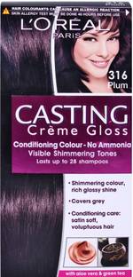 L'Oréal Paris Casting Creme Gloss with Offer , Plum 316