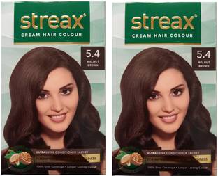 Streax Cream Walnut Brown 5.4, Pack of 2, , Walnut Brown 5.4