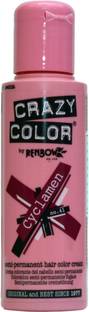 Crazy Color Semi-Permanent Hair Color , Cyclamen