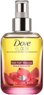 DOVE Elixir Hair Fall Rescue Rose and Almond Hair Oil