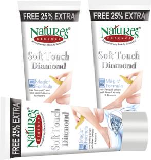 Nature's Essence SOFT TOUCH DIAMOND Hair Removal Cream 50g (Pack of 3) Cream