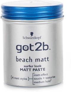 Schwarzkopf Beach Matt Surfer Look Matt Paste Hair Paste