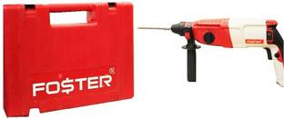 FOSTER FHD 2-26RE With 3 SDS Bits 2 Chisel Professional Hammer Drill