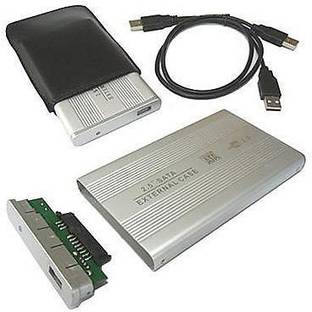 AVB TB Silver External portable Sata Casing Hard Disk case Usb 2.0 2.5 inch External Hard Drive enclosure