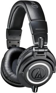 Audio Technica ATH-M50X BK Wired without Mic