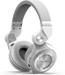 Bluedio T2 Plus White Bluetooth without Mic