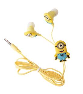 MINIONS In ear Z20 Wired without Mic Headset