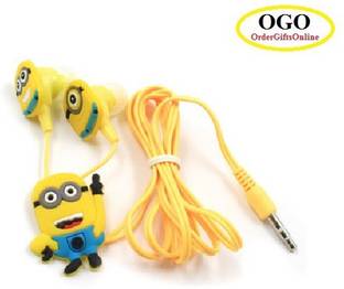 OGO Despicable Me Bob | Minions - Earphones With 3.5 Mm Universal Jack Wired Gaming