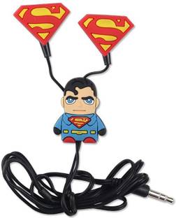Superman 3D Cartoon In Ear Earphones Bluetooth without Mic
