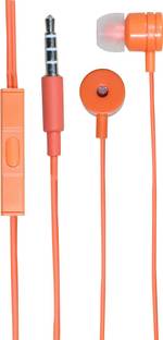 ZOON MI PAPER Orange earphone for Coolpad Note 3 Wired