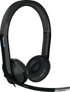 MICROSOFT LifeChat LX-6000 for Business Wired Headset With Mic