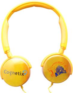 Cognetix Chennai Super Kings Diy Wired Headset