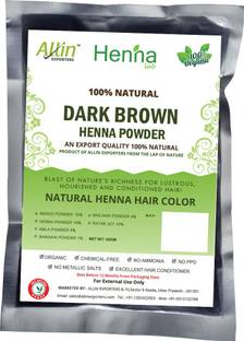 Allin Exporters Natural Dark Brown Henna Hair Color
