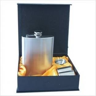Smiledrive Matte Stainless Steel Hip Flask