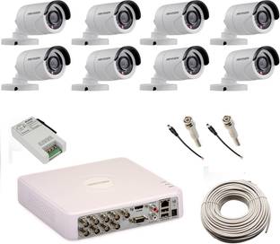 HIKVISION 8 Bullet and DS-7108HWI-SH Security Camera