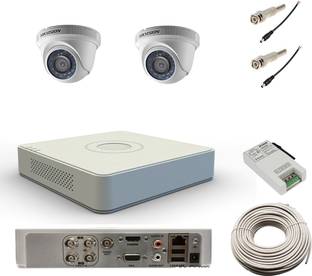 HIKVISION 2 Dome and DS-7104HWI-SH Security Camera