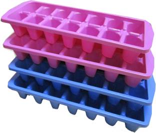 goldcave Multicolor Plastic Ice Cube Tray