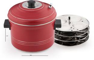 MAHAVIR Induction Base Idly Cooker -16 Induction & Standard Idli Maker