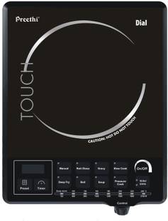 Preethi 2100 W Induction Cooktop Jog Dial