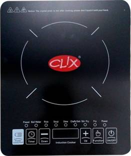 Clix 1500 W Induction Cooktop Touch Panel