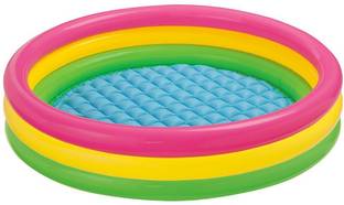 INTEX billionBAG 3ft Glow Baby Swimming Inflatable Swimming Pool
