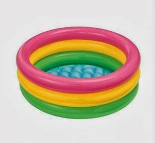 INTEX 34 Baby Pool Inflatable Swimming Pool