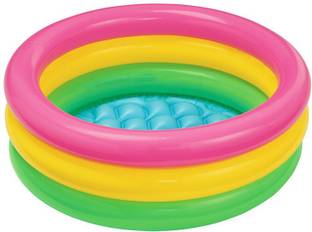 INTEX baby Pool 34*10 Inflatable Swimming Pool