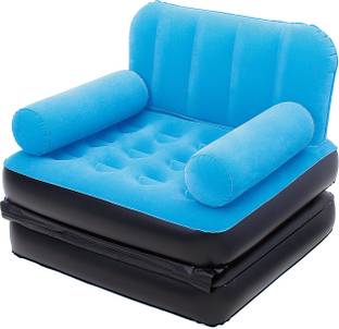 BESTWAY Karmax Multi-Max Air Couch (Single) PVC (Polyvinyl Chloride) 1 Seater Inflatable Sofa