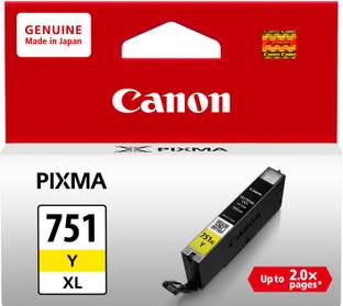 Canon CLI-751 Y XL for MG5470, MG5570, MG5670, MG6370, MG6670, MG7170, MG7570, MX927 Black Ink Cartridge