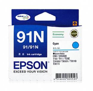 Epson 91N Cyan Ink cartridge C13T107290