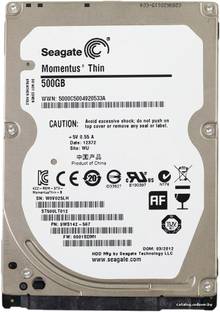 Seagate laptop thin 500 GB Laptop Internal Hard Disk Drive (HDD) (ST500LTO12)