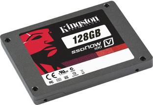 KINGSTON SSDNow V100 128 GB Desktop, Laptop SATA Internal Solid State Drive (SSD) (SV100S2/128G)