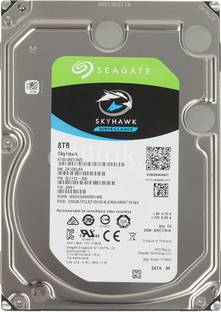 Seagate SkyHawk 8 TB Surveillance Systems SATA Internal Hard Disk Drive (HDD) (ST8000VX0022)