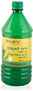PATANJALI Aloevera Juice with Fiber
