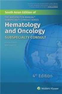 The Washington Manual Hematology and Oncology Subspecialty Consult, 4/e
