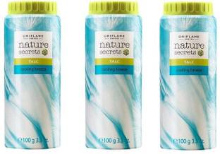 Oriflame Sweden Nature Secrets Cooling Breeze Talc (Pack of 3)