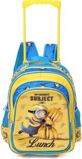 Despicable Me Favourite Subject School Bag 16 inches Trolley 8901736095631 (Primary 1st-4th Std) School Bag