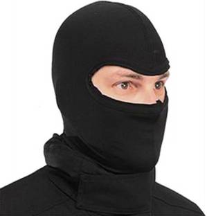 P A Black Bike Face Mask for Men