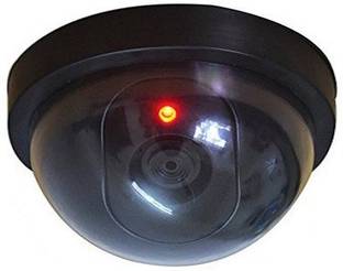 Shopper52 Dummy Fake Infrared Sensor Dome Wireless Security Camera With Blinking Led Realistic Looking CCTV Surveillance - SCTCMR Security Camera